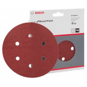 Disco Tecido Auto Aderente Expert Wood+Paint 150 Gr.60 - 2608605717 - Bosch