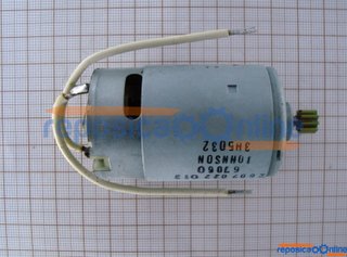 Motor Completo - 7,2V - Paraf. 3937.7 - 2607022943 - Bosch