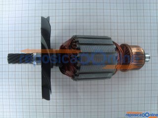 Induzido / Rotor 220V Para Serra Circular Dewalt  Dw 389-B2 Tipo1 - 144785-10Sv