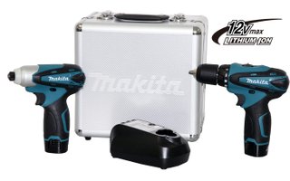 Kit Combo Parafusadeiras 12V Maleta Lct204 - Makita