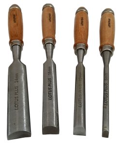 Jogo 4 Goivas  6/12/18/24 Mm - 4013 - Lotus