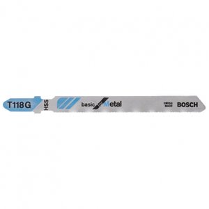Lâmina De Serra Tico-Tico Para Metal T118G Hss Bosch - 2608668144
