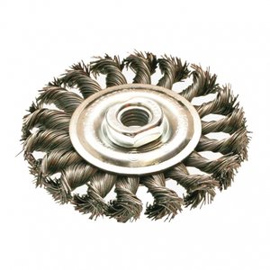 Escova De Aco Em Disco Com Fio Trancado 115Mm M14 X 2 Makita - D-55251