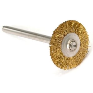 Escova De Latão 2 Unidades Circular Dremel - 535 - 26150535Ab