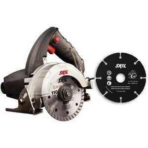 Serra Marmore 1200 W C/ Disco Madeira E Diamantado 9815 Skil - F0129815J2