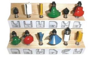 Conj De Fresas 6Mm (12Pcs) Makita - A-87921