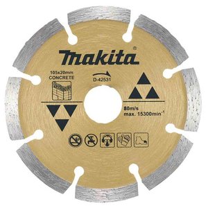 Disco Diamantado Segmentado 105X20Mm Makita - D-42531