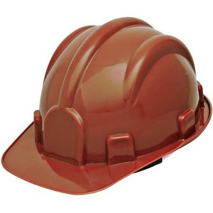 Capacete De Seguranca Plastcor Marrom /Nbr8221 - 70000470