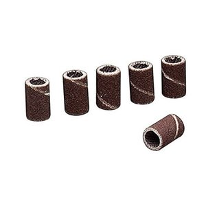 Tubo De Lixa 1/4" Grão 60 6,4Mm 6Pçs Dremel - 431 - 2615000431