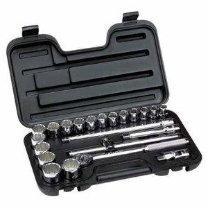 Jogo De Soquetes Estriados 23 Pecas Stanley - 86-531