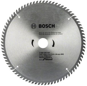 Disco De Serra Circular Eco D254X80T - 2608644337 - Bosch