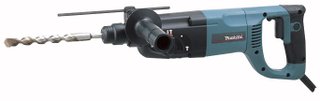 Vista explodida - Peças para Martelete HR2455 Makita 110V / 220V