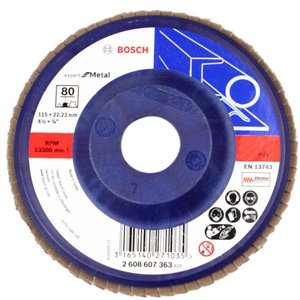 Disco Flap Blue Metal Base Plastica Gr80 Bosch - 2608607363