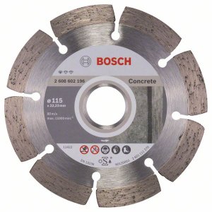 Disco De Corte Para Concreto 115X22,23Mm Bosch - 2608602196