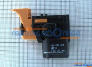 Interruptor P/ Furad 1135/1147/3169.5 - 2607200209 - Bosch