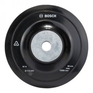 Disco Suporte Lixa 4.1/2" Porca Bosch - 2608601005