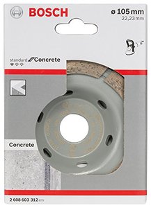 Prato Diamantado Standard Concreto 105 Mm Bosch - 2608603312