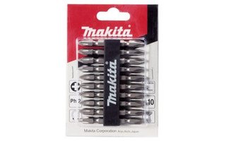 Conjunto Ponta Bits Com 10 Pecas Makita - D-34849