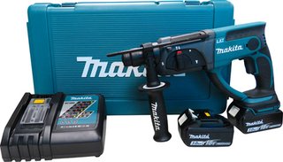 Martelete Rotativo Rompedor A Bateria Dhr202Rfe Makita - Dhr202Rfe-220V