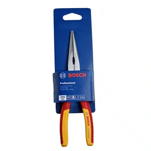 Alicate De Pontas Longas Retas 200Mm Vde Pro Bosch - 1600A02Ne3