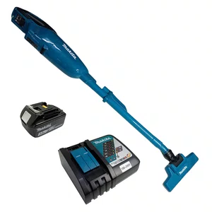 Aspirador De Pó 18V Lxt Brushless Dcl284Fz + Bateria 3Ah + Carregador Bivolt Makita - Dcl284Fz-Promo