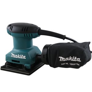 Vista explodida - Peças para Lixadeira Orbital com Coletor de Pó BO4557 Makita 110V / 220V