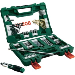Jogo De Brocas E Bits V-Line 91Pc Bosch - 2607017195