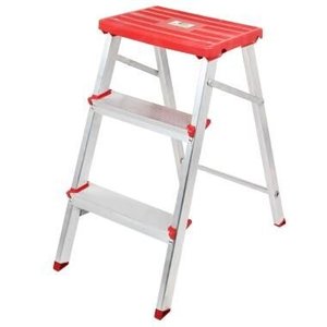 Banqueta Escada Aluminio 3 Degraus - 4270 - Gibafer