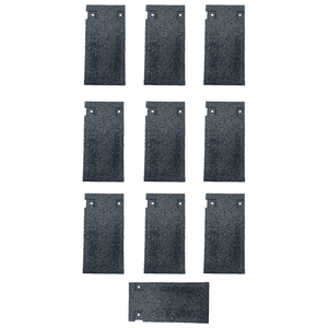 Kit 10 Un Base Grafitada P Lixadeira Cinta 1274.7 - 2601098037 - Bosch