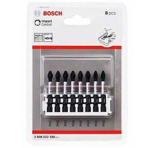 Bit Impact Control 50Mm Ph2 8 Un. Bosch - 2608522330