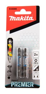 Bit De Torcao Impacto  Pz2-50Mm/2Pcs - E-03305 - Makita