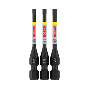 Bits Bosch Pro Torx Impactt10 T15 T20 55Mm 3 Und 2608521U54