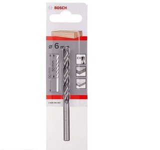 Broca 3 Pontas P/ Madeira 6Mm - 2608596303 - Bosch