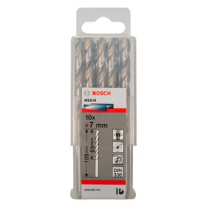 Broca Aco Rapido Hss-G 7Mm  Bosch - 2608595070