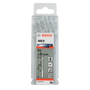 Broca Aco Rapido Hss-G 8Mm  Bosch - 2608595072