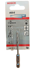 Broca Metal Hex 3,0X73,5Mm Bosch - 2608595512