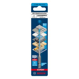 Broca Multi Construction 4 Mm - 2608596050 - Bosch