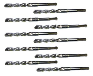 Broca SDS Plus 10mm x 160mm Makita - D-00175 - kit com 10 unidades