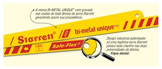 Lamina Bi-Metal Unique Bs1224 Starret - 4626912240 - Starrett