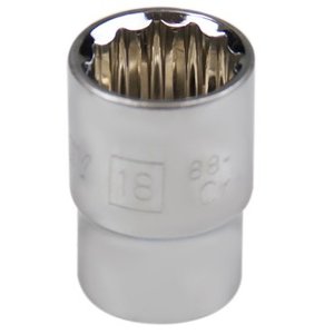Soquete Estriado De 1/2 '' 18Mm Stanley 488790/4-88-790