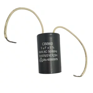 Cbb60 Ferrari - Capacitor 5F 450V 50/60Hz C 25/70/21