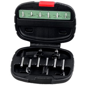 Jogo De Fresas 6 Mm C/ 6 Pecas Bosch - 2607019464