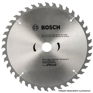 Disco De Serra Circular Eco D235X60T - 2608644334 - Bosch