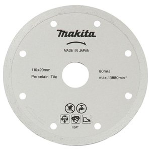 Disco Diamantado Para Acabamento 110Mm X 20Mm Makita - B-22919