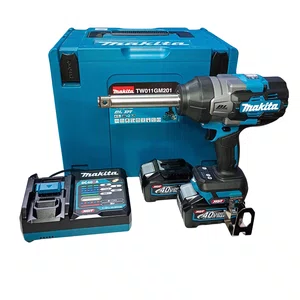 Kit Chave De Impacto 19Mm (3/4") 40V Tw011G + 2 Baterias 4 Ah + Carregador Bivolt E Maleta Mak-Pac Makita - Tw011Gm201