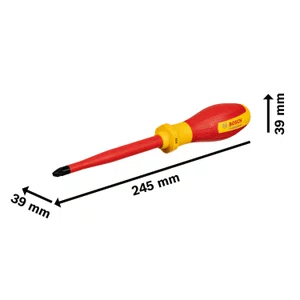 Chave Pozidriv 3X125Mm Vde Bosch - 1600A02Nd3