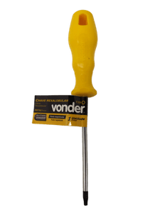 Chave Torx T20 Reta Com Cabo Vonder - 3669020000