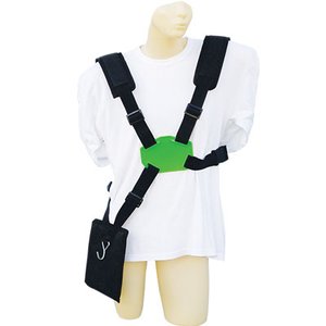 Cinto De Ombro Duplo Verde/Preto - 2604-1701 - Meghi