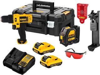 Combo Parafusadeira/Furadeira 12V Dck205D2T-Br - Dewalt