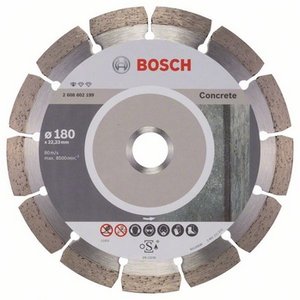 Disco Diamantado Prof Concreto 180X22,23Mm Bosch - 2608602199